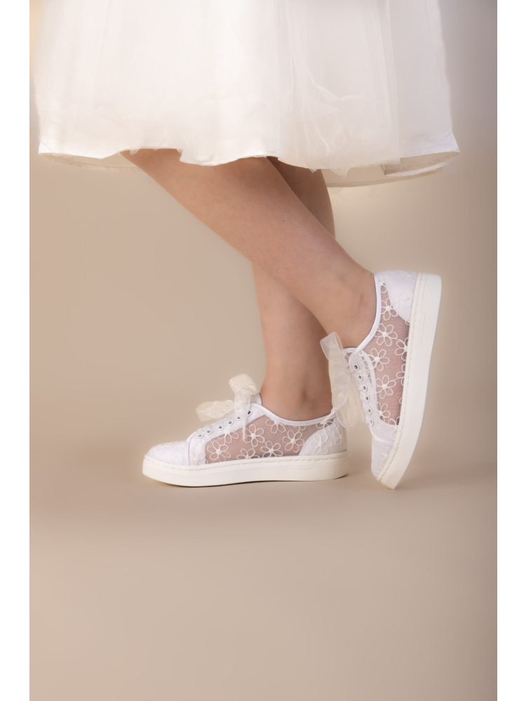 The Perfect Bridal Company Fifi baskets enfant mariage blanc main product photo