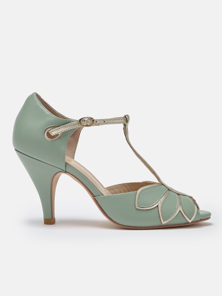Rachel Simpson Mimosa Chaussures de Mariée Menthe main product photo