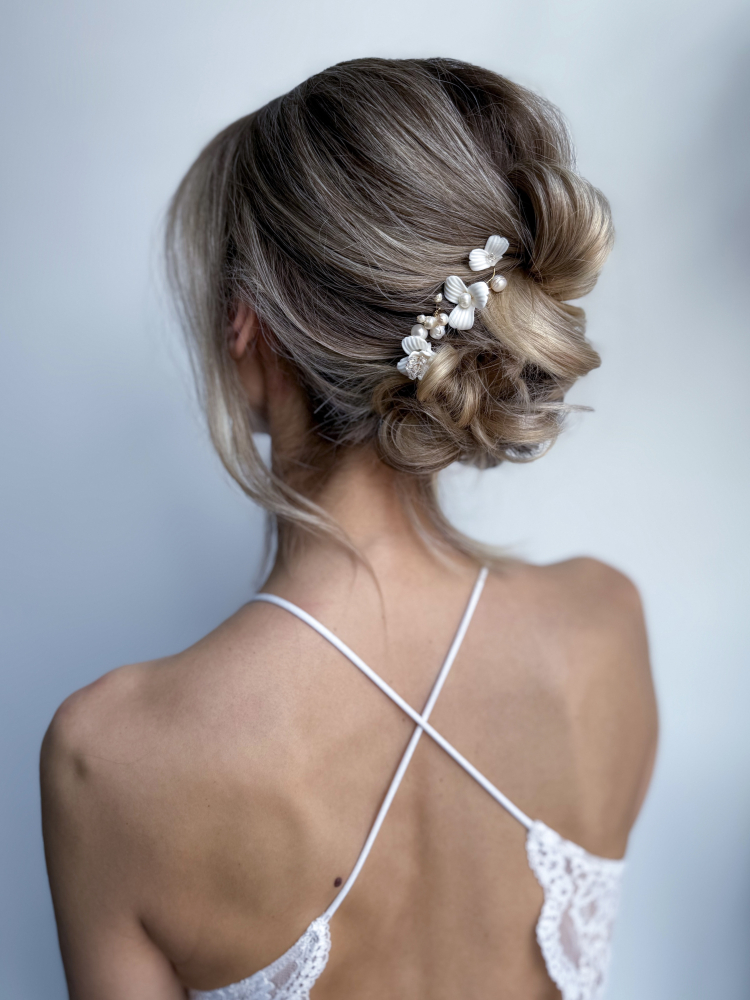 Sally Jane Bridal Épingles à Cheveux Senna Or main product photo
