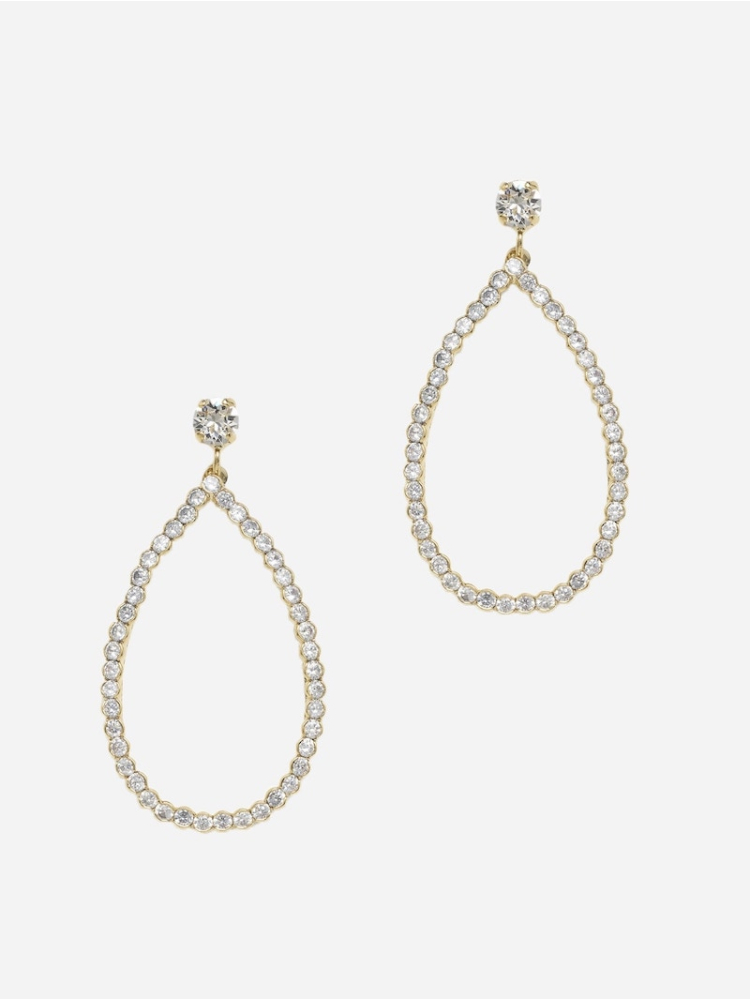 Abrazi Nina Swarovski Boucle d'Oreille Or main product photo