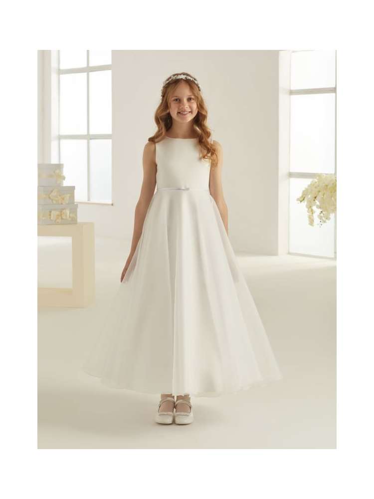 Bianco Evento ME1900 Robe de demoiselles d'honneur Blanc main product photo