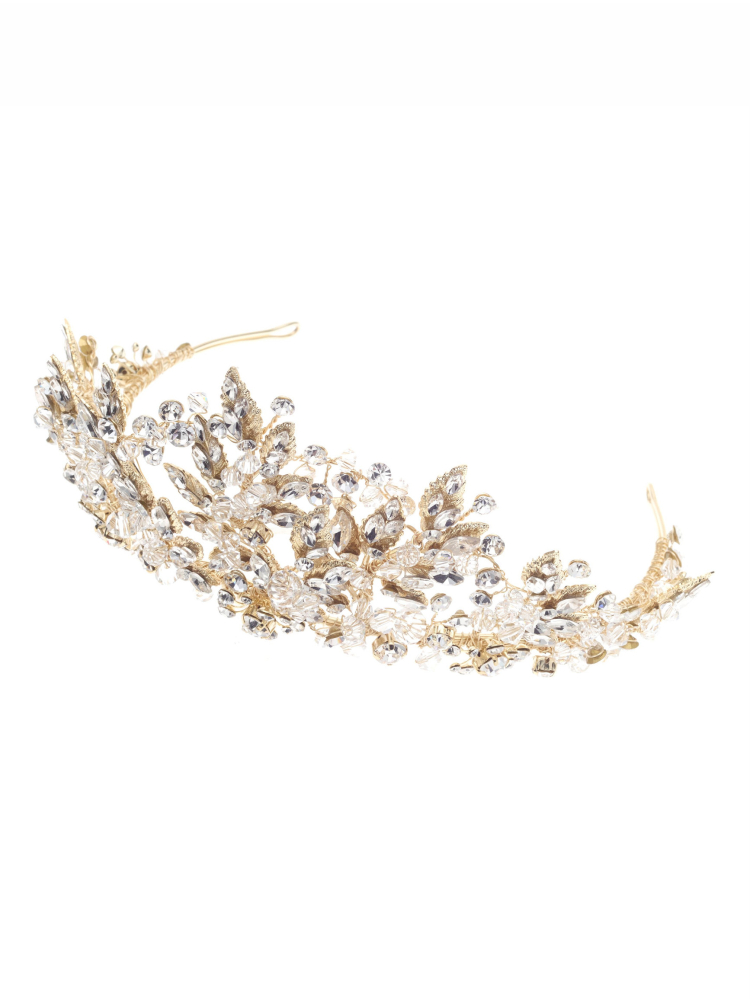 Poirier BB-75002 Peigne cheveux doré main product photo