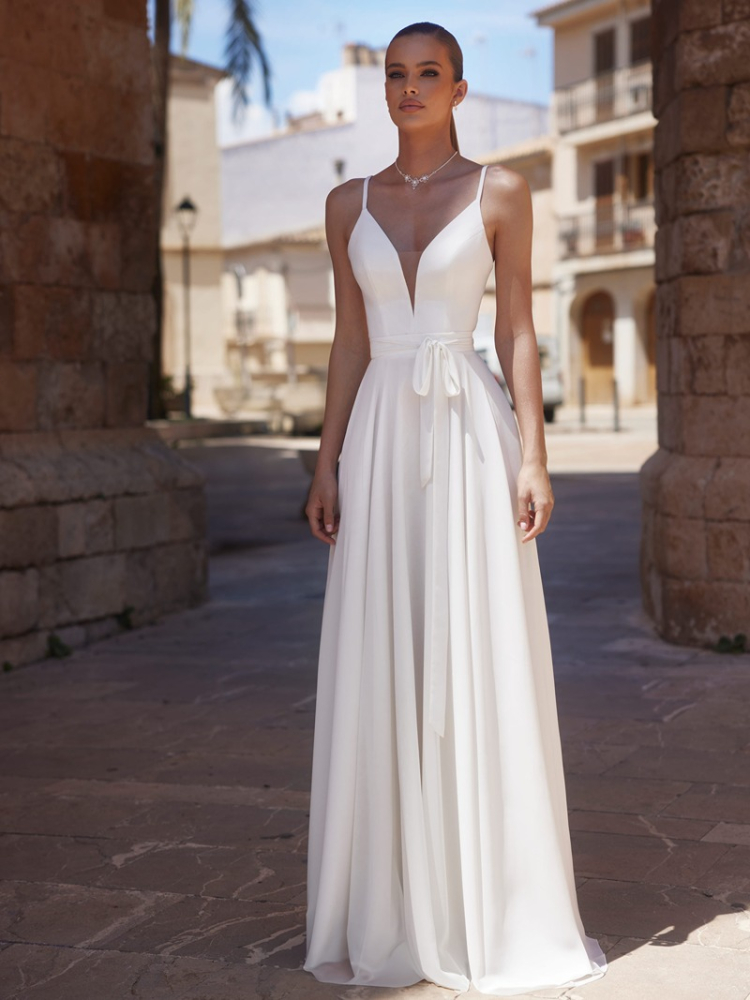 Bianco Evento Melinda Jupe de mariée main product photo