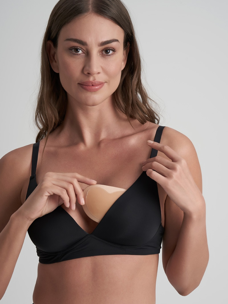 BYE BRA Coussinets Adhésifs Demi Push-up Beige main product photo