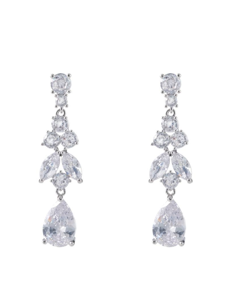 G. Westerleigh ER4145 Boucle d'Oreille Mariage Argent main product photo