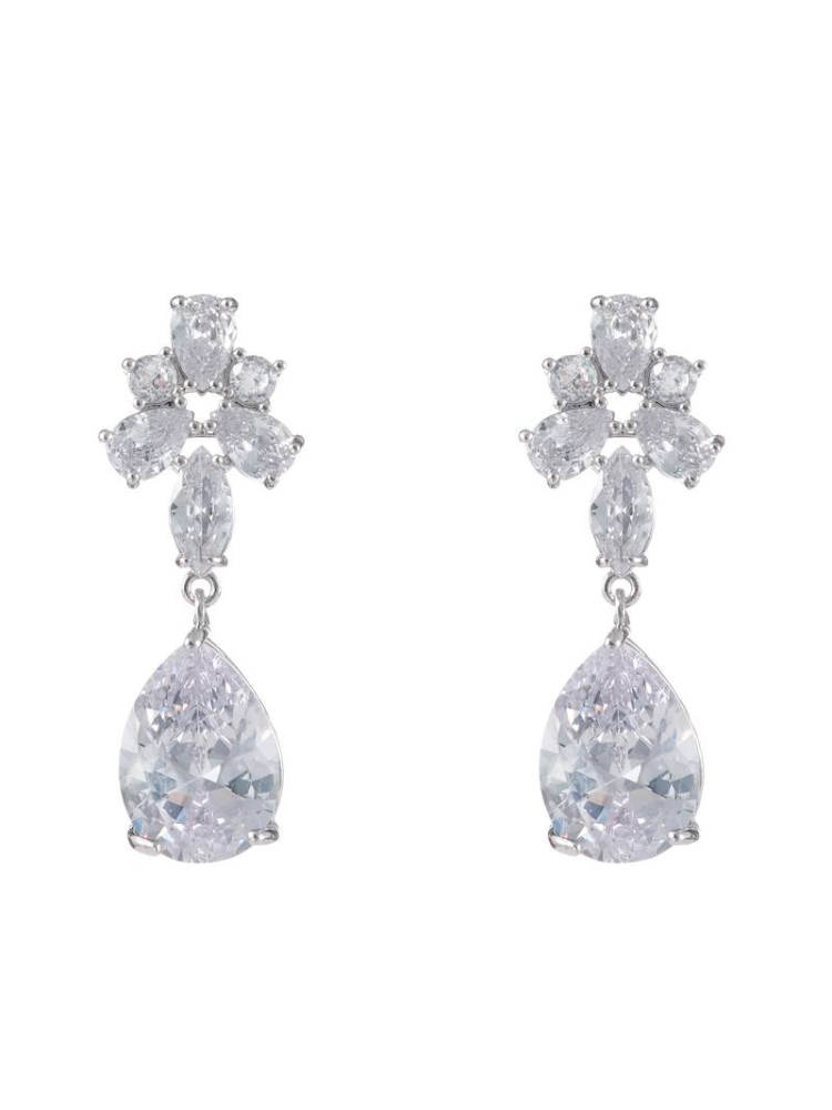 G. Westerleigh ER4154 Boucle d'Oreille Mariage Argent main product photo