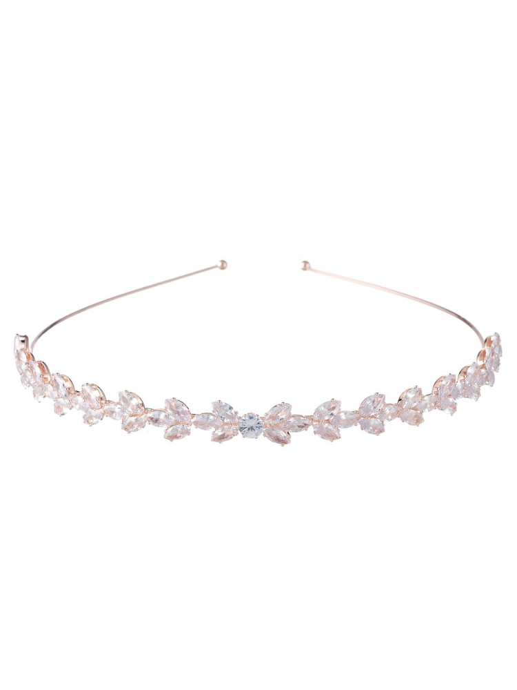 G. Westerleigh TR2940RG Diadème Mariage Or Rose main product photo