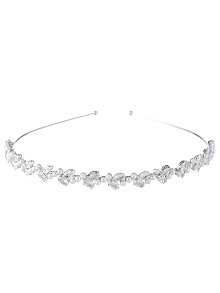 G. Westerleigh TR2954 Diadème Mariage Argent main product photo