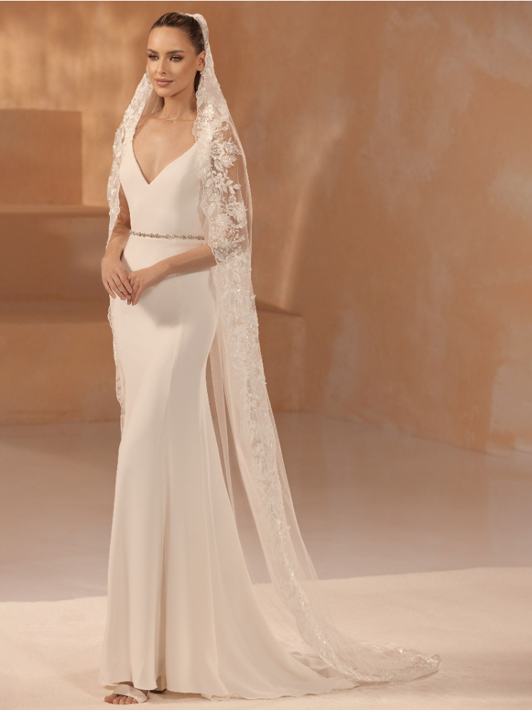 Bianco Evento S474 Voile - 220 cm main product photo
