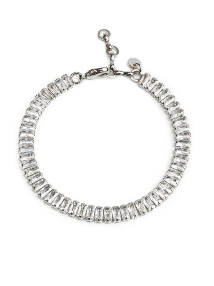 Abrazi Baguette Bracelet Argent main product photo