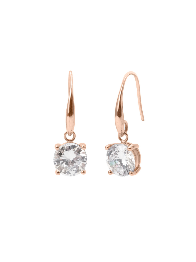 Abrazi Ava Drop Boucles d'Oreilles Rose main product photo