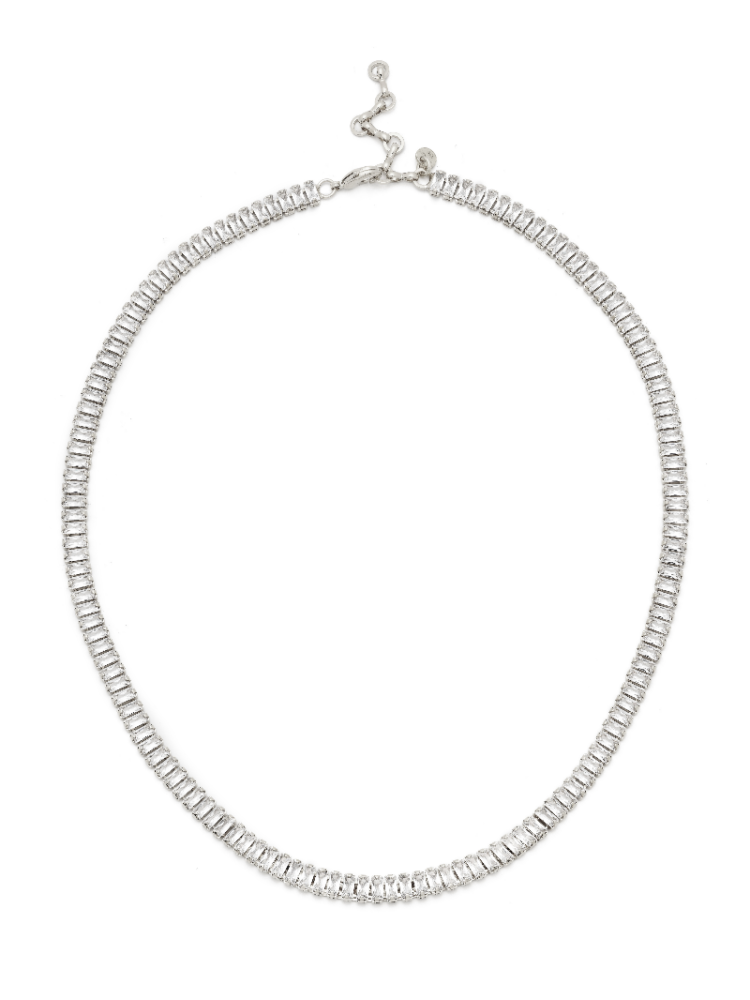 Abrazi Baguette Collier Argent main product photo