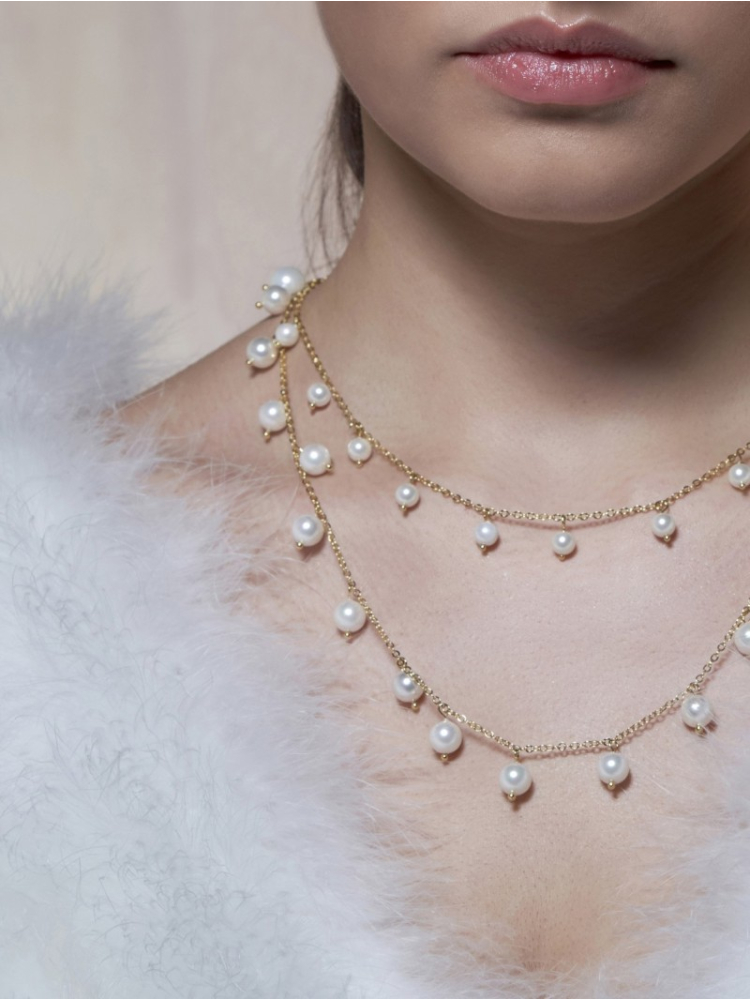 Poirier JN-100 Collier Amélia Argent main product photo
