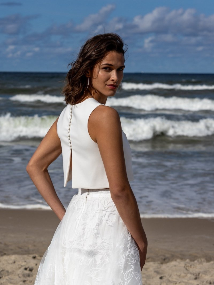 Novias Electra Top Ivoire main product photo
