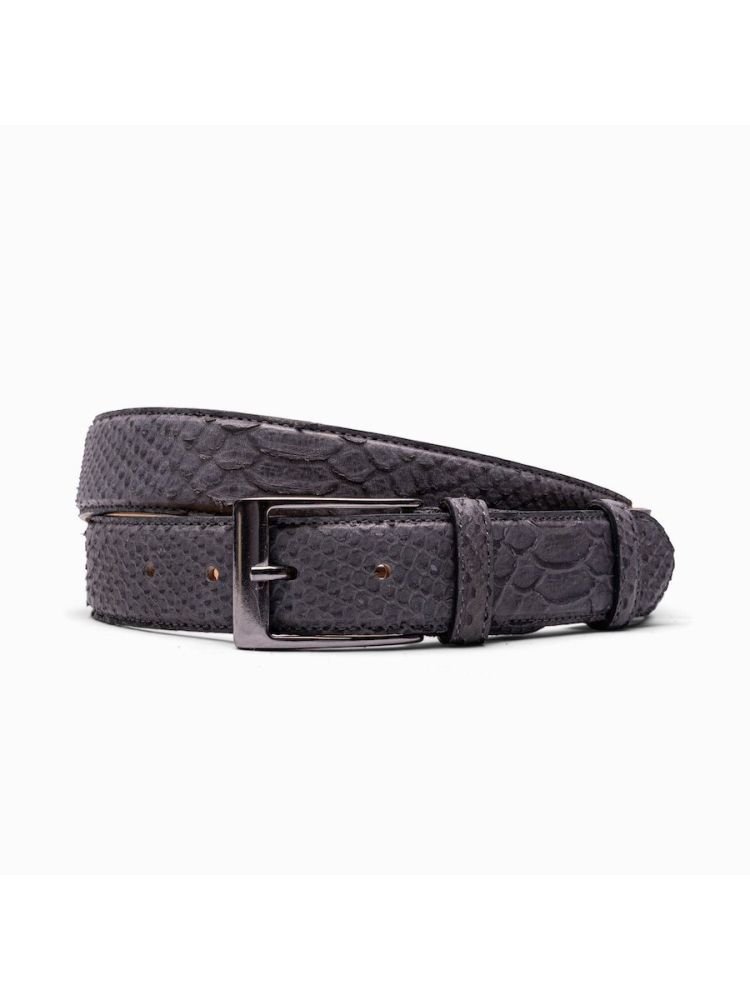 Paulo Bellini Anaconda Ceinture Homme Antracite main product photo