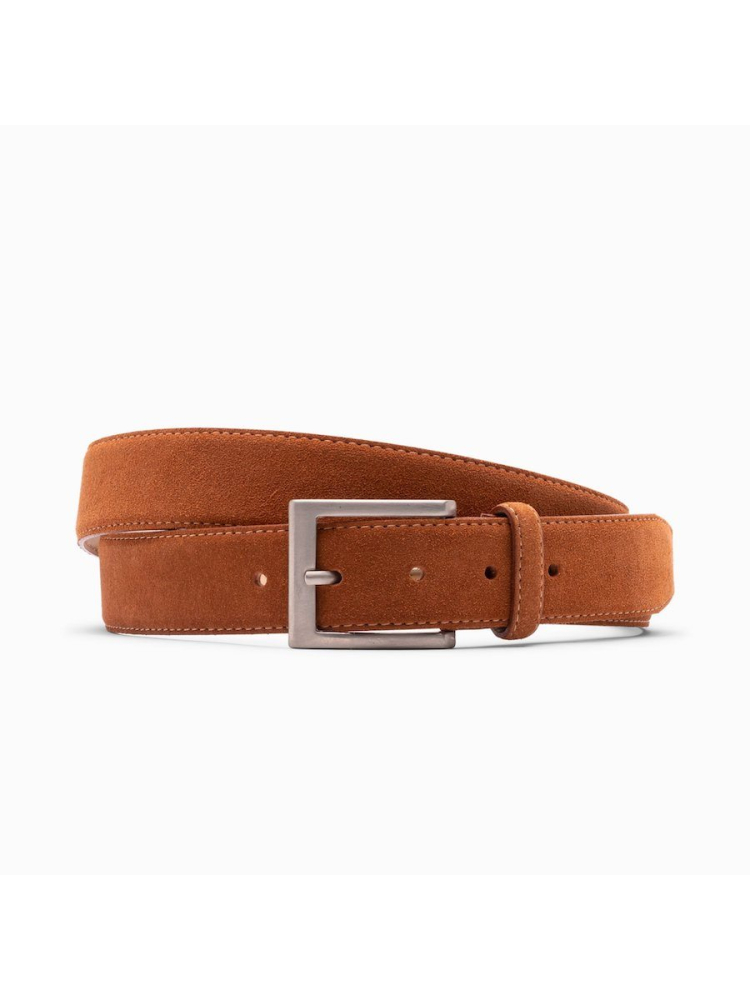 Paulo Bellini Fasano Ceinture Homme Suède Cognac main product photo