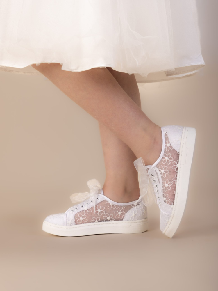 Chaussures de mariage pour enfants Fifi Ivoire main product photo