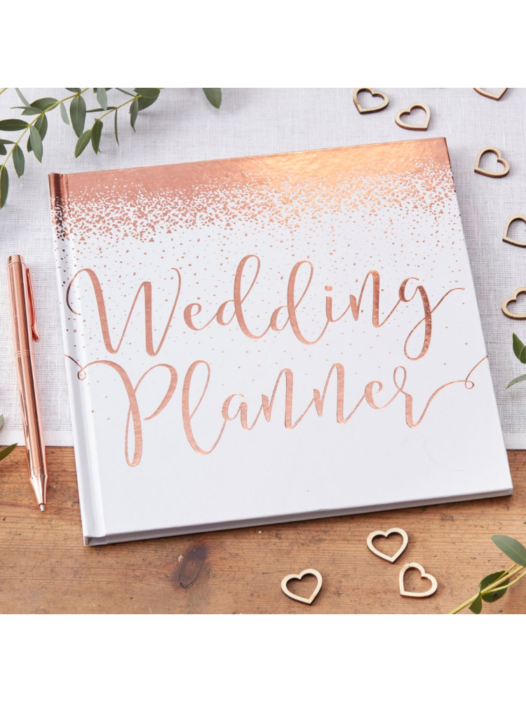 Ginger Ray BB-306 Beautiful Botanics Planificateur de Mariage Or Rose main product photo