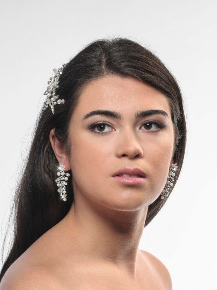 Poirier NC-1324 Boucles d'Oreilles Argent main product photo