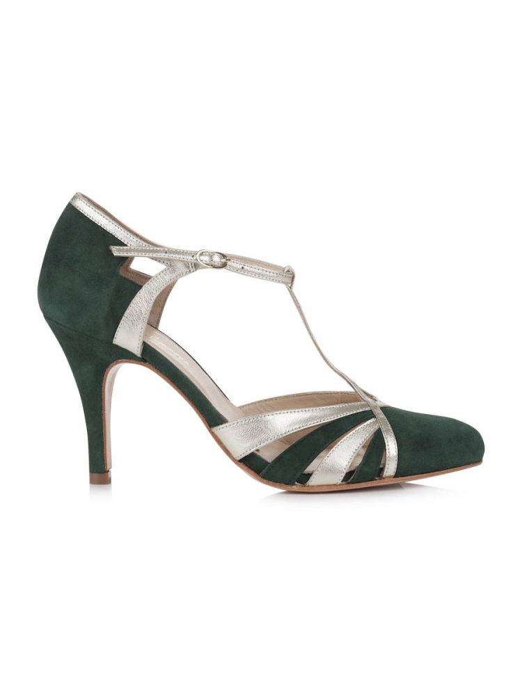Rachel Simpson Paloma Chaussures Mariage Vert main product photo