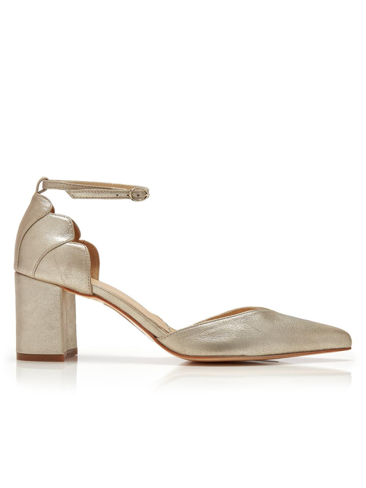 Rachel Simpson Remi Chaussures Mariage Or main product photo