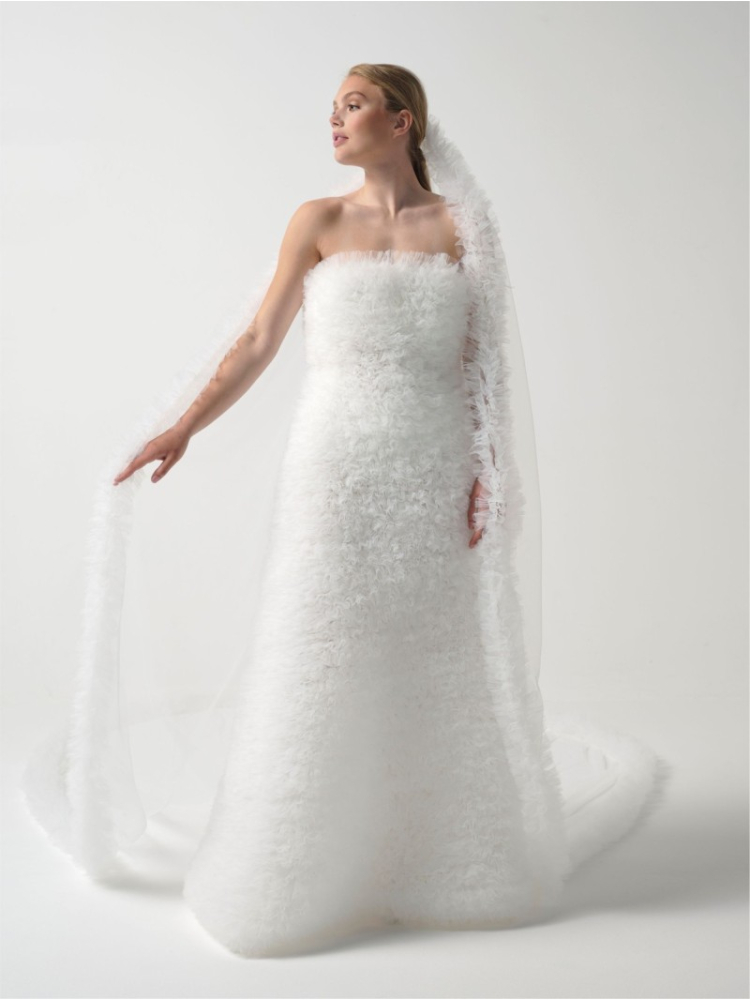 Poirier S415-300-R-Soft Voile Ivoire - 300 cm main product photo