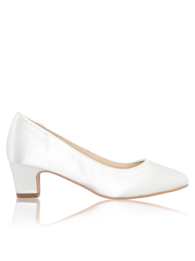 The Perfect Bridal Company Melanie Satin Chaussures de mariée main product photo