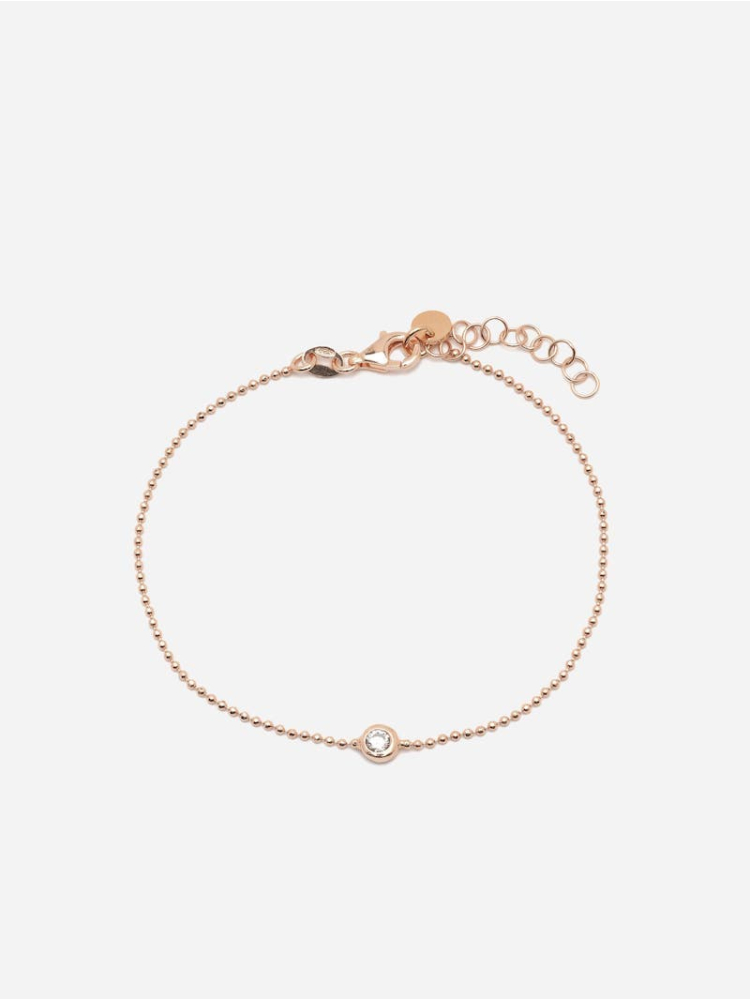 Abrazi Dainty Bracelet Rose main product photo