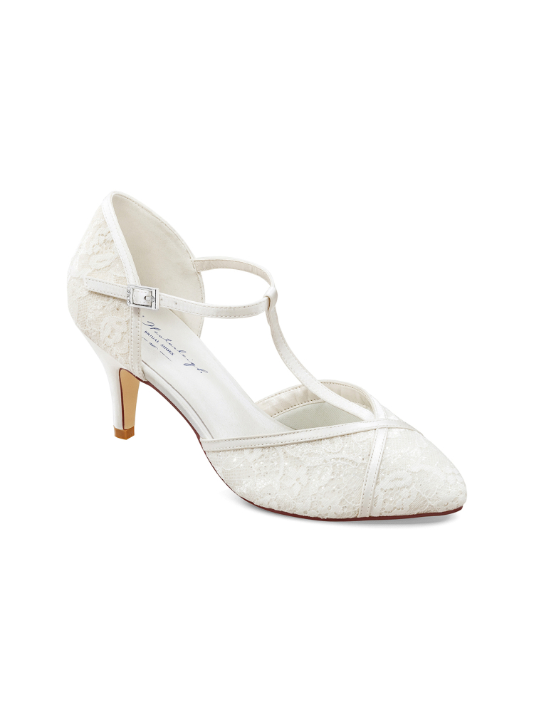 G. Westerleigh Zara Chaussures de Mariée Ivoire main product photo