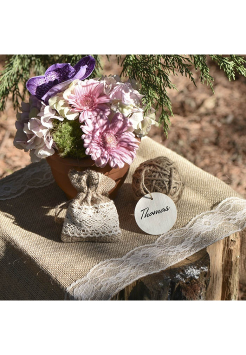 Santex Glitter Roségoud Tafelloper