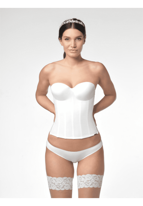 Poirier 18-400 Corset Seamless Ivoire ()