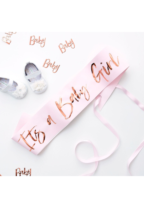 Ginger Ray TW-834 Twinkle Twinkle It's A Baby Girl Ceinture