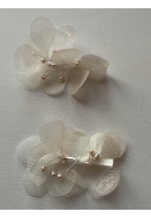 Sally Jane Florence Épingles Cheveux Argent