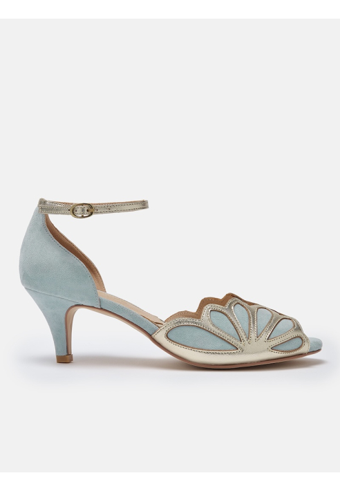 Rachel Simpson Isadora Chaussures de Mariée Bleu Clair ()