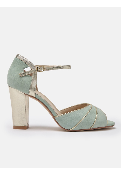 Rachel Simpson Lauren Chaussures de Mariée Vert Menthe ()