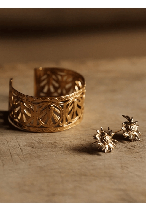 Lizeron Bracelet Année 30 Or