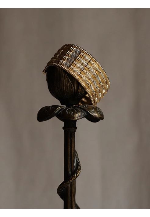 Lizeron Bambou Bracelet Or