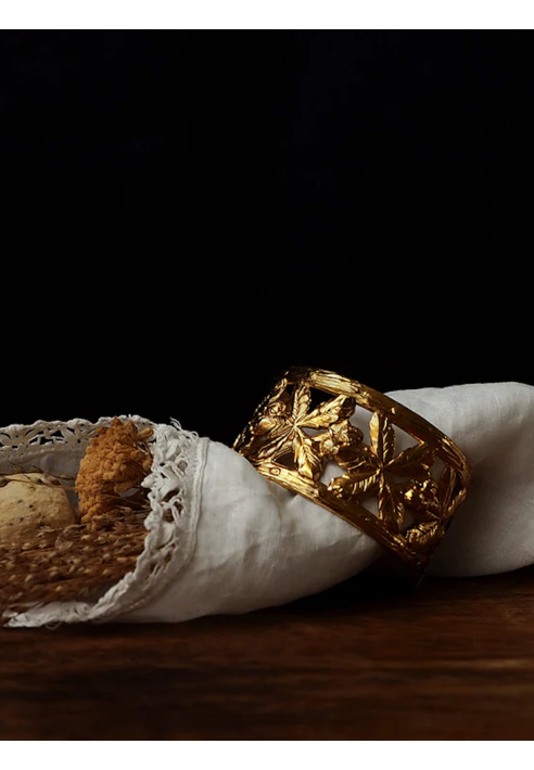 Lizeron Bracelet Marronier Or