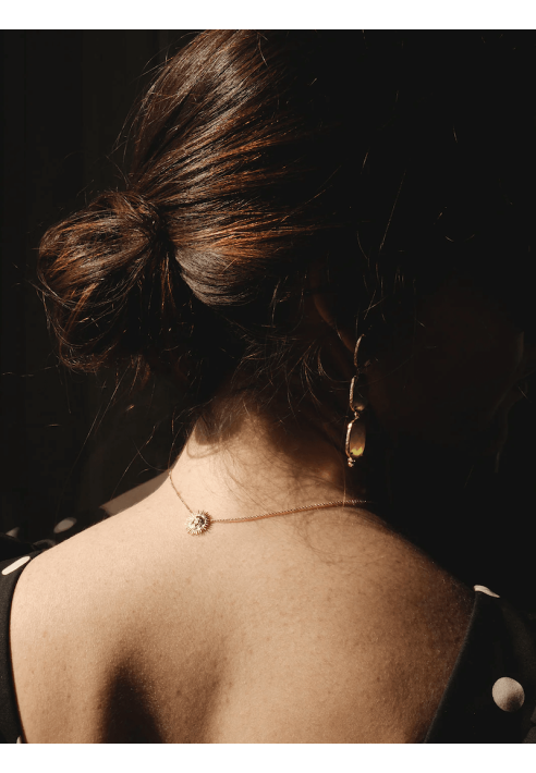 Lizeron Soleil Collier Or ()