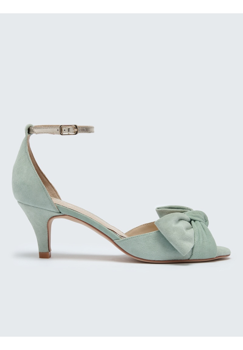 Rachel Simpson Margot Chaussures de Mariée Vert Menthe ()