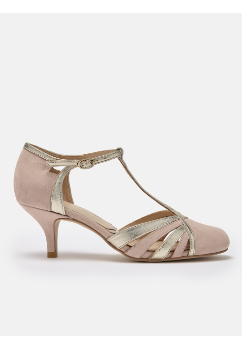Rachel Simpson Rosie Chaussures de Mariée Blush ()