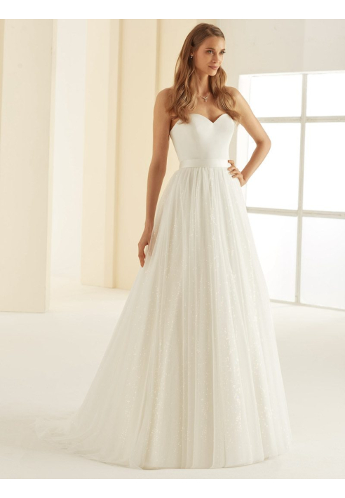 Bianco Evento Butterfly Jupe en tulle ()