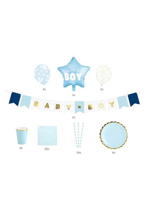 Forfait fête Set It's a boy