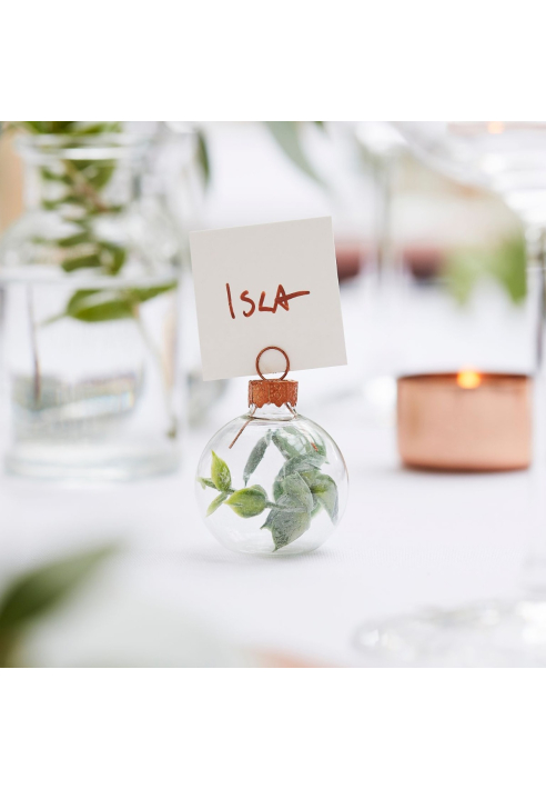 Ginger Ray BR-313 Botanical Wedding Placer des Porte-Cartes ()