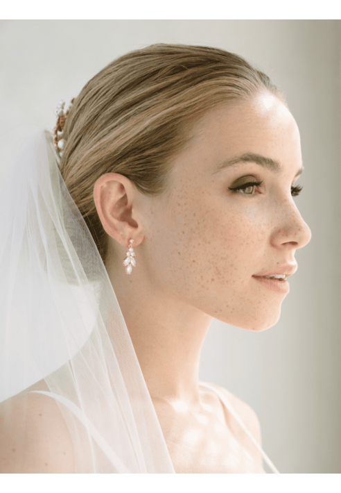 G. Westerleigh ER021RG Boucles d'oreilles Or Rose ()