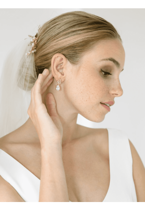 G. Westerleigh ER090RG Boucles d'oreilles Or Rose ()