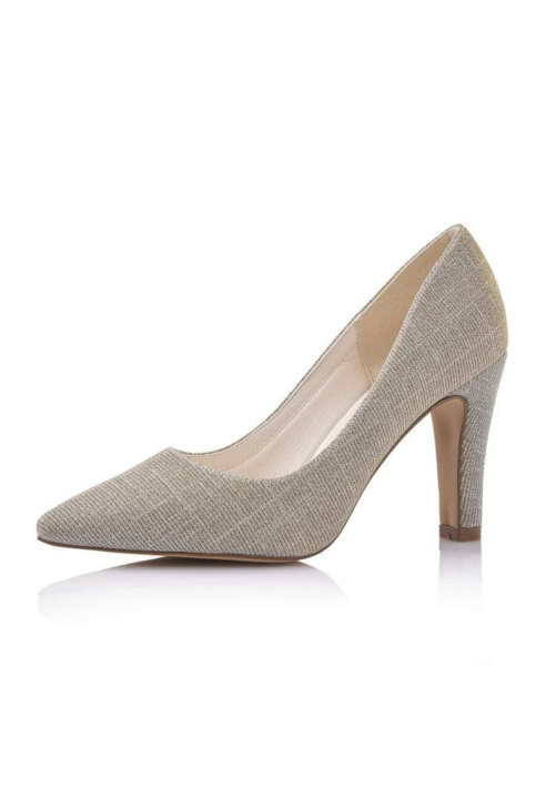 Rainbow Club Fera Or Métallique Chaussures Mariage ()