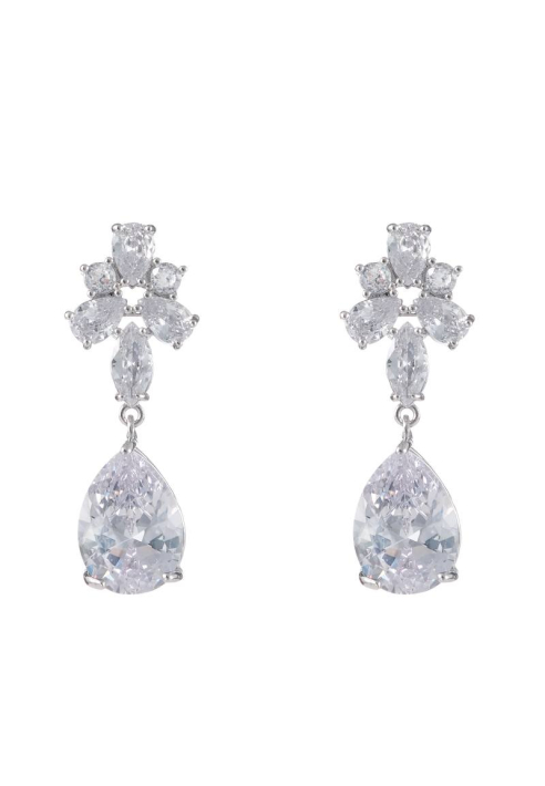 G. Westerleigh ER4154 Boucle d'Oreille Mariage Argent ()