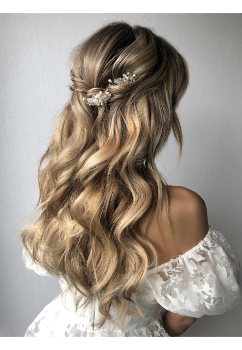 Sally Jane Bridal Ilse Épingles à Cheveux Argent ()