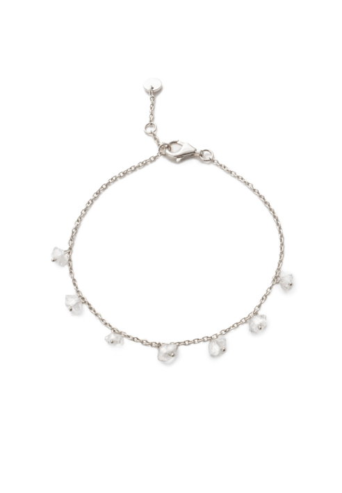 Abrazi Herkimer Bracelet Argent ()
